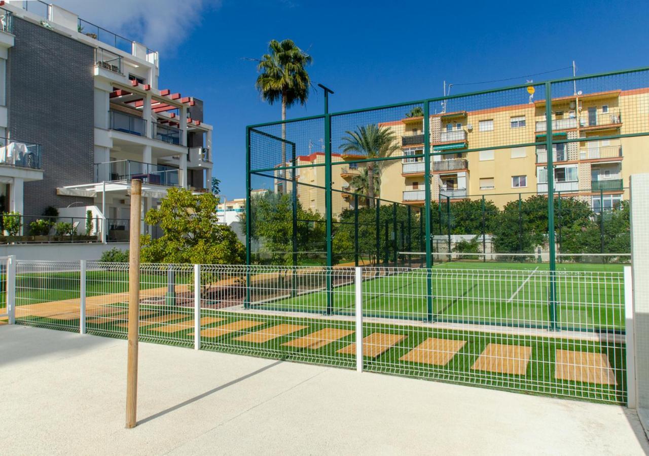Apartamento Victoria Playa III Con Una Gran Terraza Дения Экстерьер фото