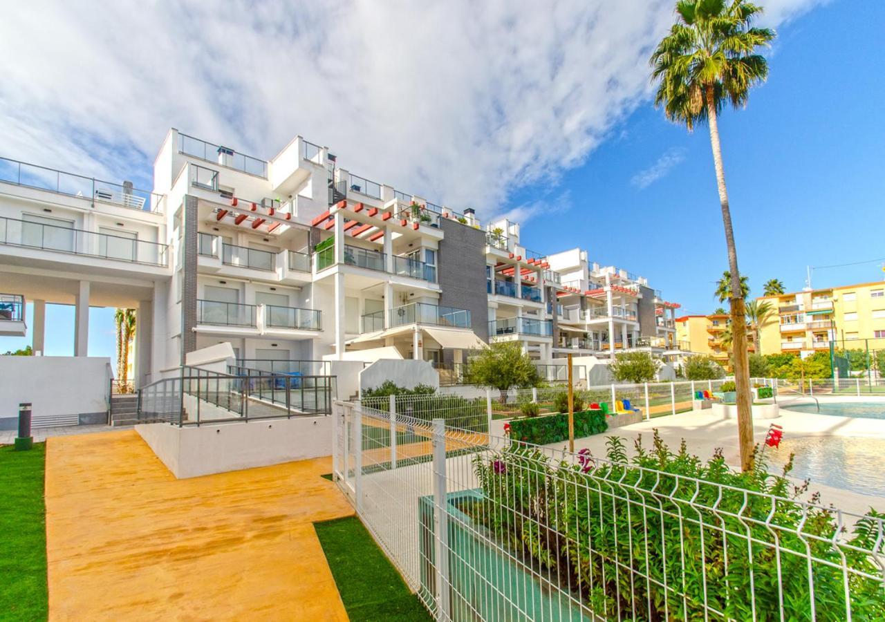 Apartamento Victoria Playa III Con Una Gran Terraza Дения Экстерьер фото