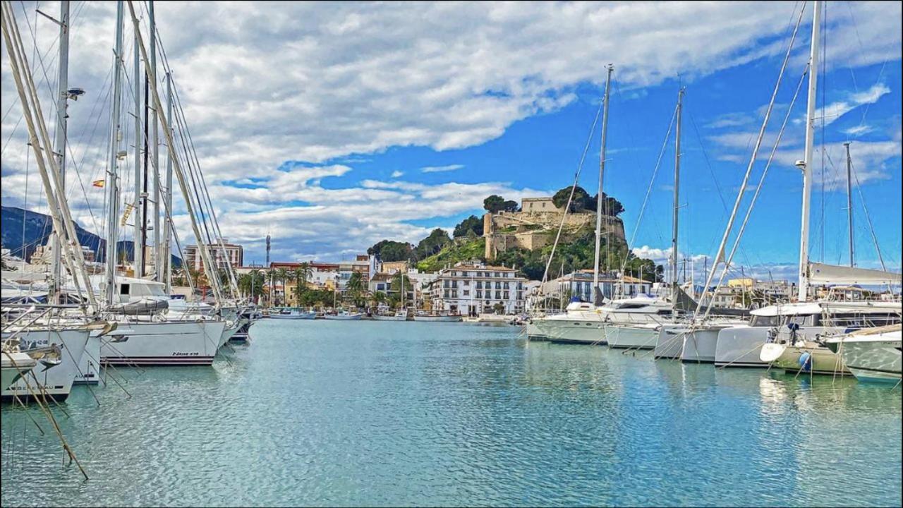 Apartamento Victoria Playa III Con Una Gran Terraza Дения Экстерьер фото